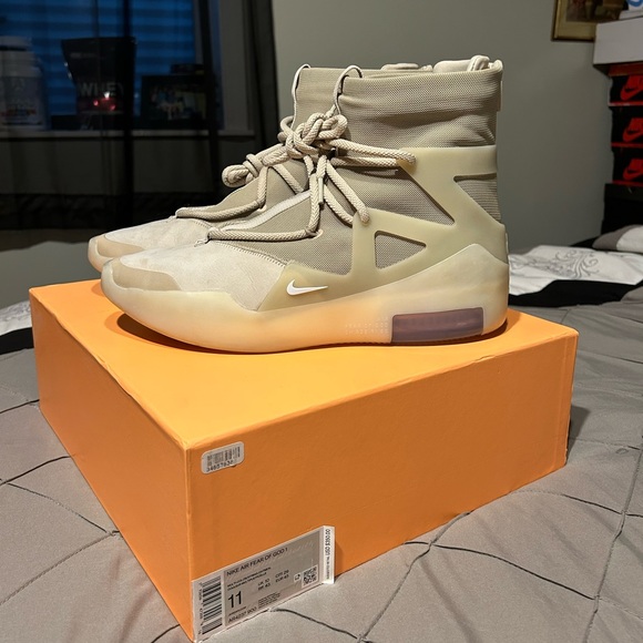 Size 11 - Nike Air Fear of God 1 Oatmeal 2019 - Picture 1 of 7